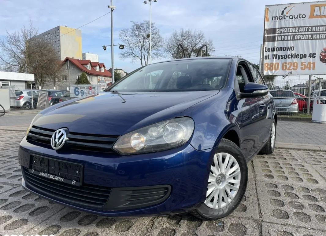 volkswagen golf Volkswagen Golf cena 25777 przebieg: 167000, rok produkcji 2010 z Recz